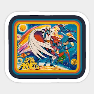 battle planets Sticker